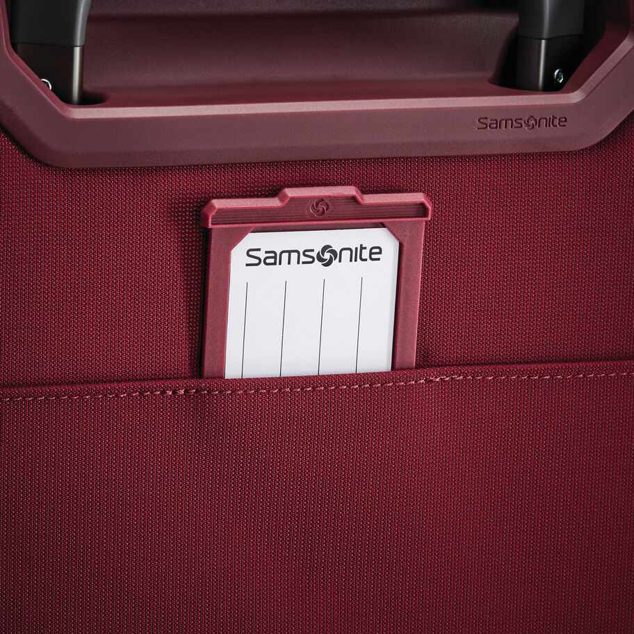 Samsonite Silhouette 17 Carry-On Spinner , , 1390162136_COSpin_8_ID_Tag