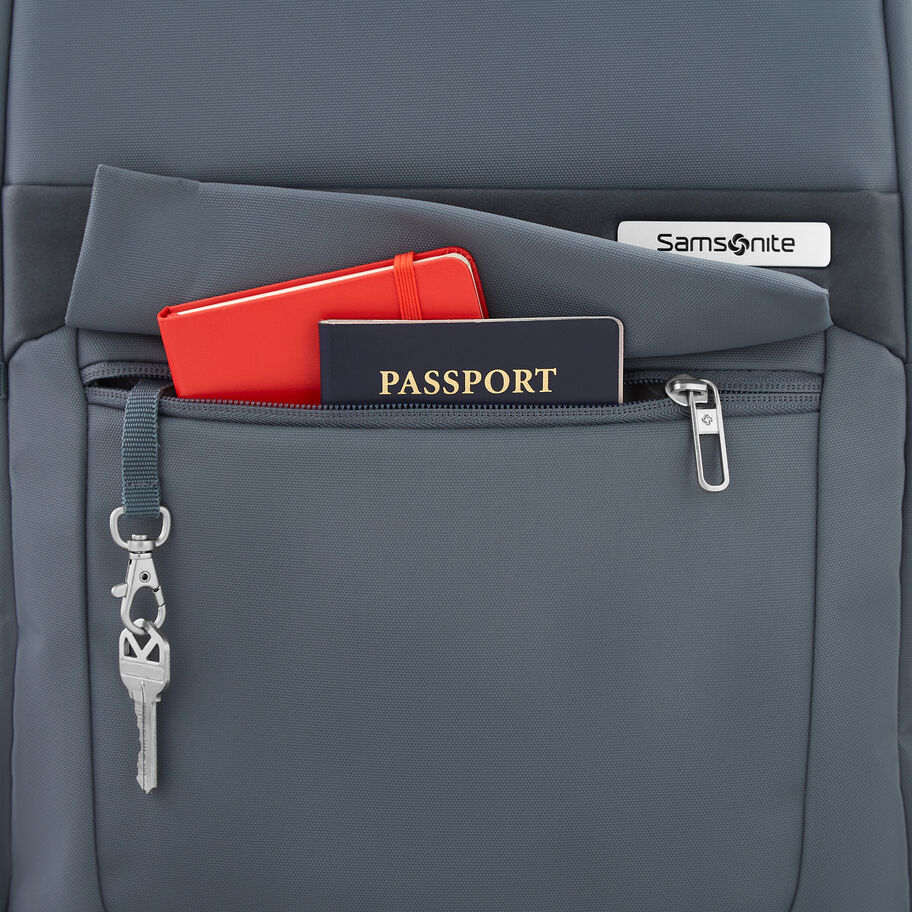 Samsonite Elevation Plus Backpack , , 147935-1244-FRONT_POCKET-12_f33c0cec-f1ad-431a-8c42-fb509efd1a37