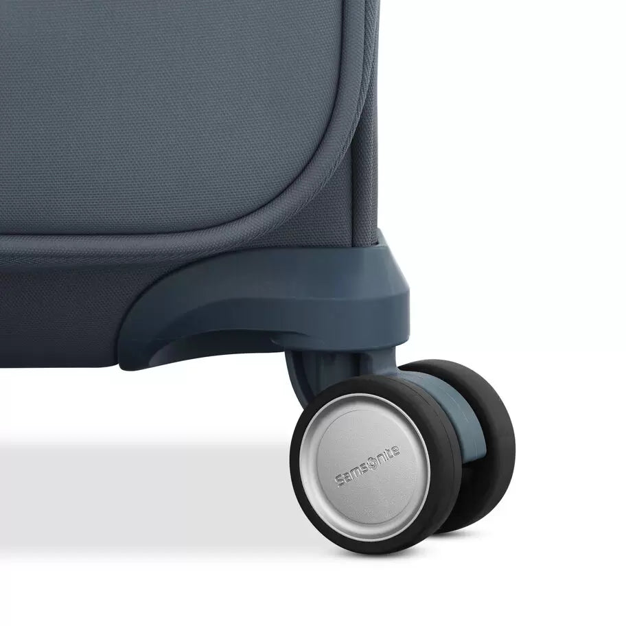 Samsonite Elevation Plus Softside 22x14x19 Carry-On Spinner, Midnight Blue , , 147937-1549-WHEEL-13