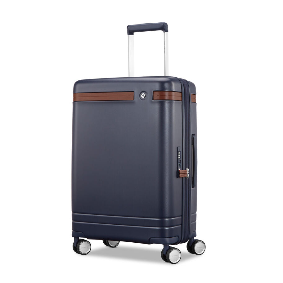 Samsonite Virtuosa Carry-On Spinner , Navy , 149176-1596-FRONT34