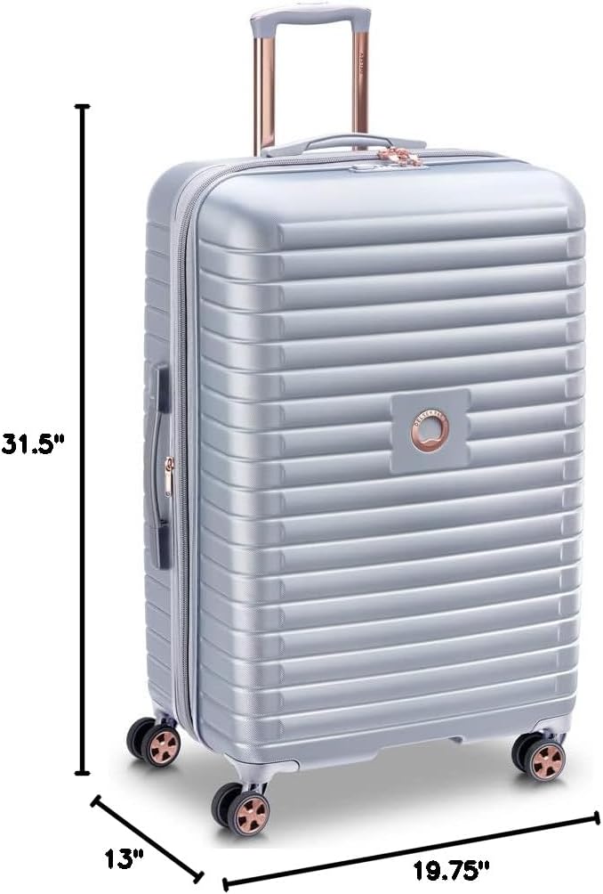 Delsey Cruise 3.0 Large Checked Expandable Spinner , , 51RvAvHy7IL._AC_SL1055
