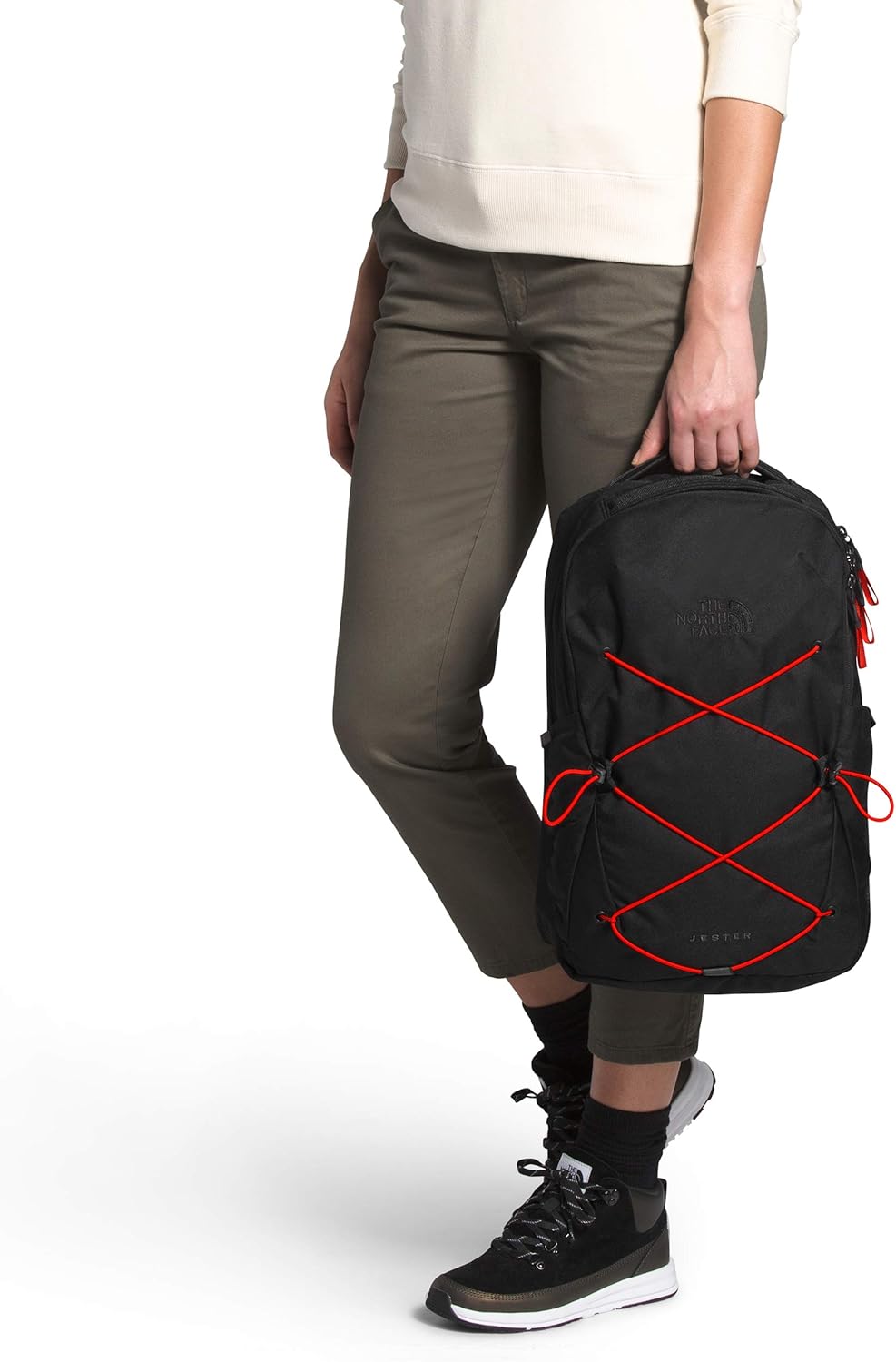 The North Face Women's Jester Backpack, TNF Black/Flare