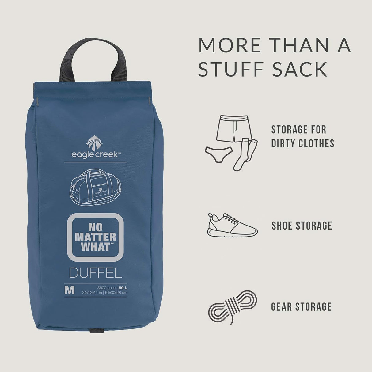 Eagle Creek No Matter What Duffel Medium - 59 L