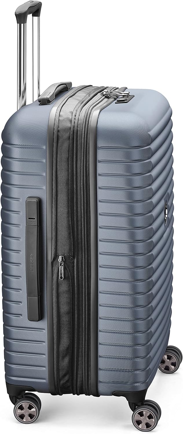Delsey Cruise 3.0 Medium Checked Expandable Spinner , , 81t7KSJdHuL._AC_SL1500