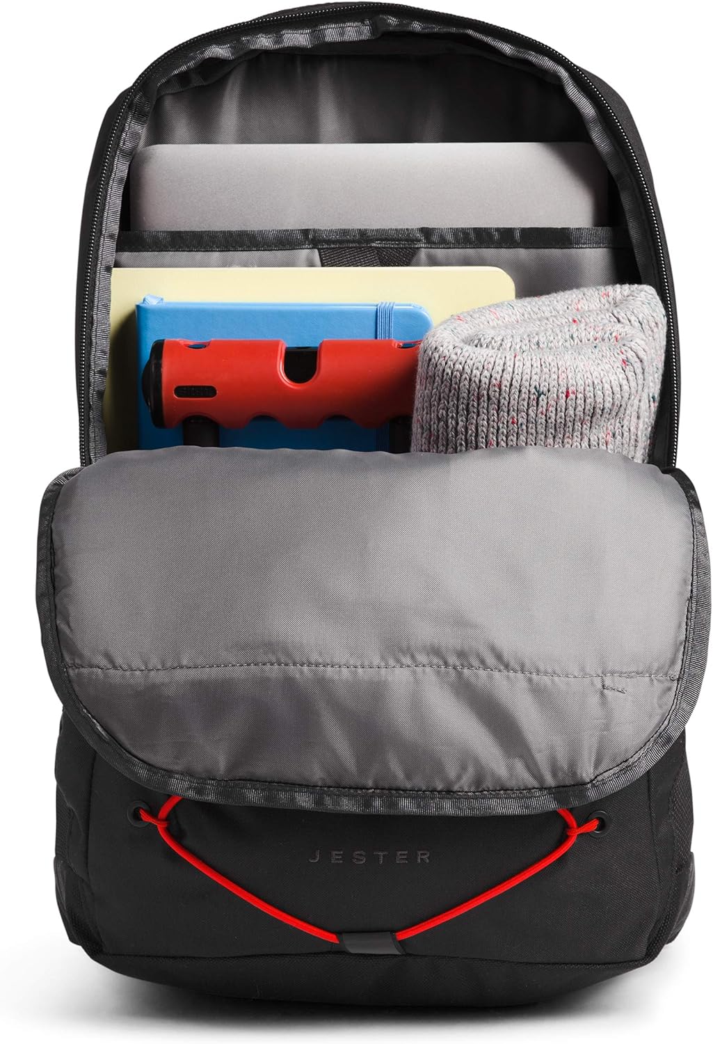 The North Face Women's Jester Backpack, TNF Black/Flare