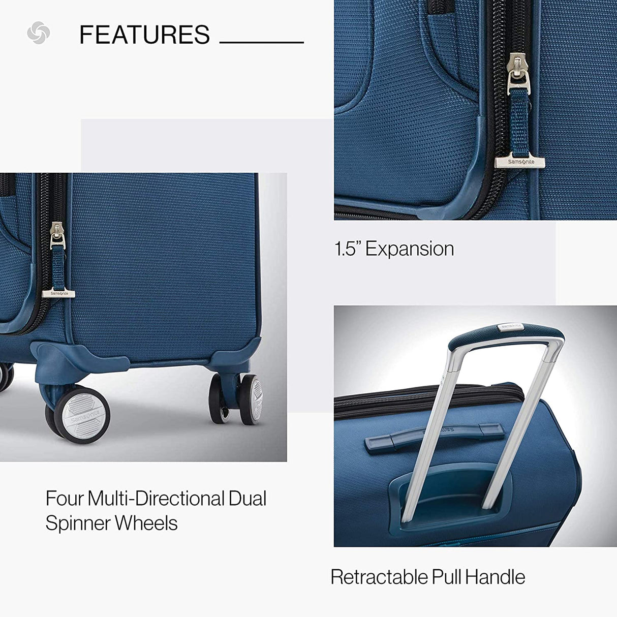 Samsonite Solyte DLX Carry-on Expandable Spinner , , 91a1ZctPEOL._AC_SL1500
