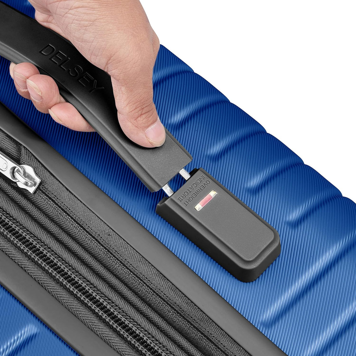 Delsey Cruise 3.0 Medium Checked Expandable Spinner , , 91syNzYz28L._AC_SL1500