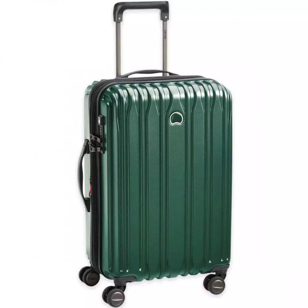 Delsey Paris Chromium Lite 21-Inch Spinner Carry-On - Emerald Green