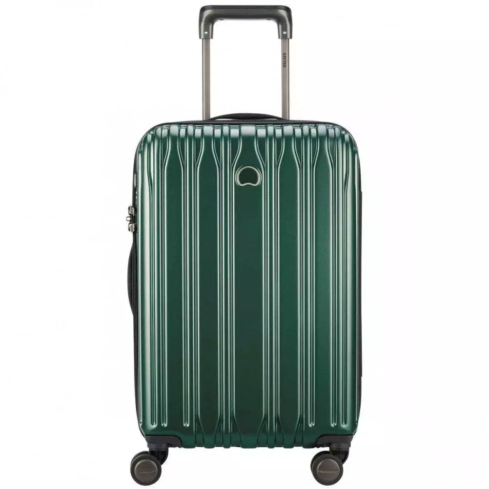Delsey Paris Chromium Lite 21-Inch Spinner Carry-On - Emerald Green
