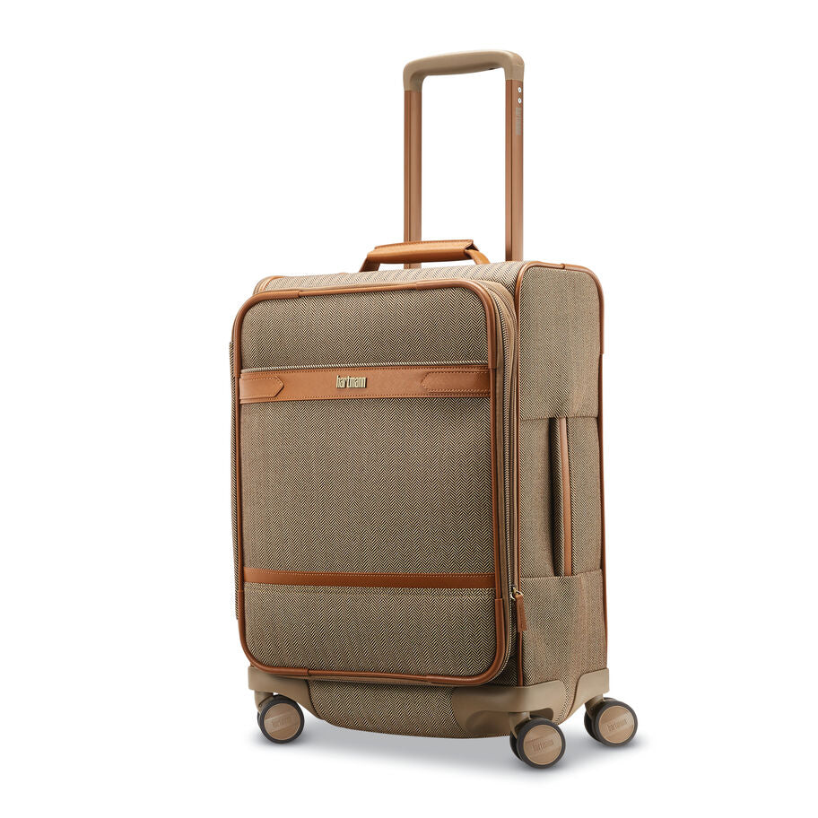 Hartmann Herringbone Deluxe Carry-On , , 123119-4097-FRONT34