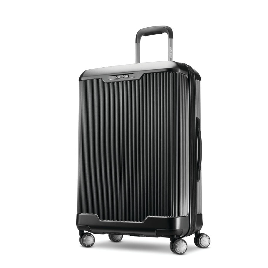 Samsonite Silhouette 17 Medium Hardside Spinner , Black , 1390251041_MedSpin