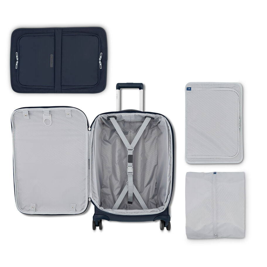 Samsonite Elevation Plus Softside Carry-On Spinner , , 147938-1549-INTERIOR-5