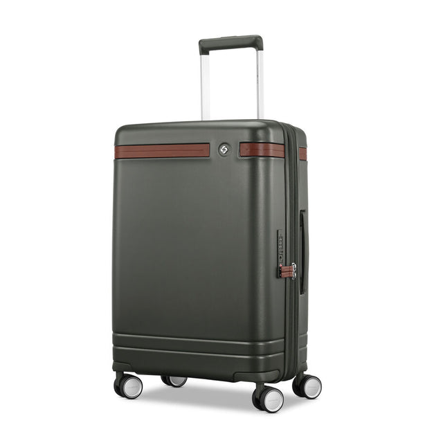 Samsonite Virtuosa Carry-On Spinner , Pine Green , 149176-1693-FRONT34_c0d7acca-8a73-4964-9a05-7e12f9a8a320
