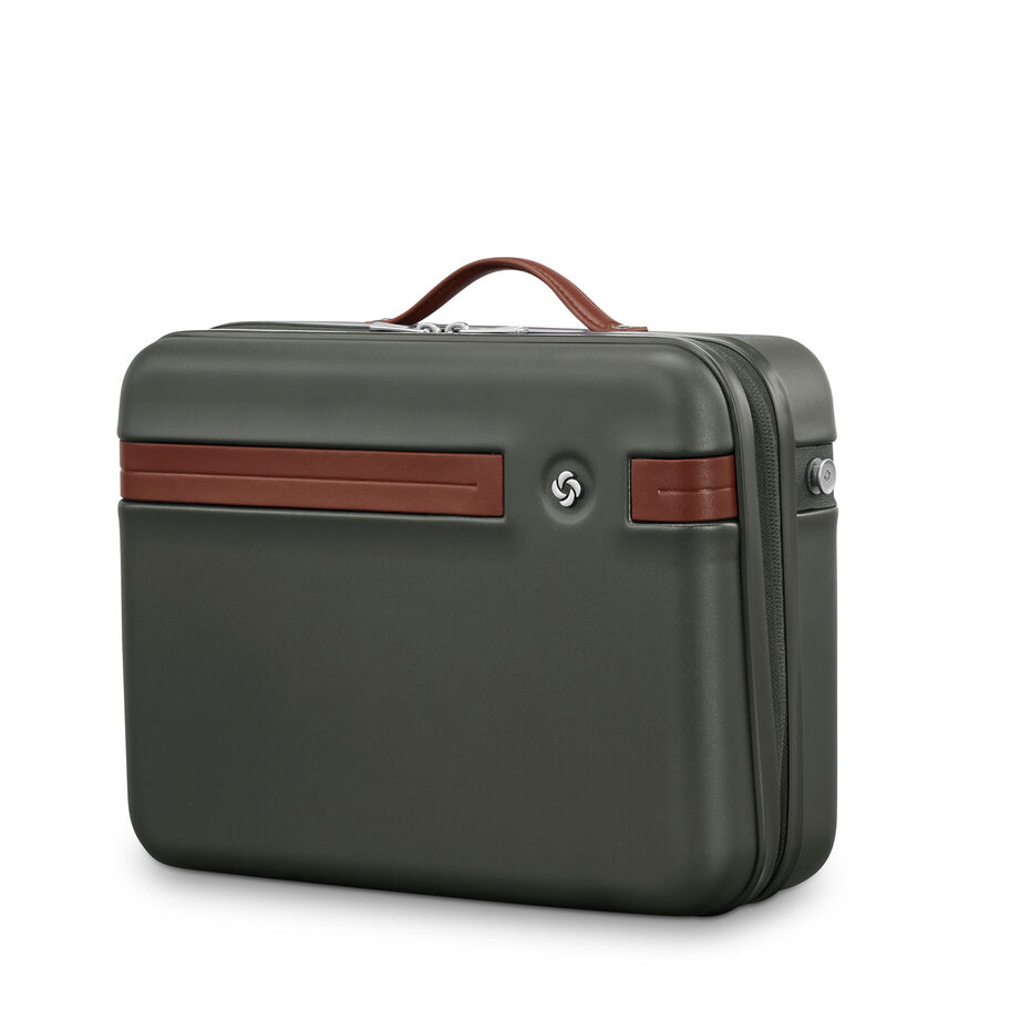 Samsonite Virtuosa Train Case , Pine Green , 149177-1693-FRONT34-2