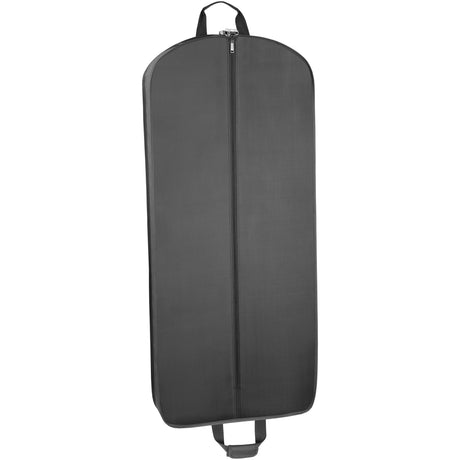 WallyBags 52” Deluxe Travel Garment Bag , , 420D_Front_-_Dress_Length_-_BLACK__03885