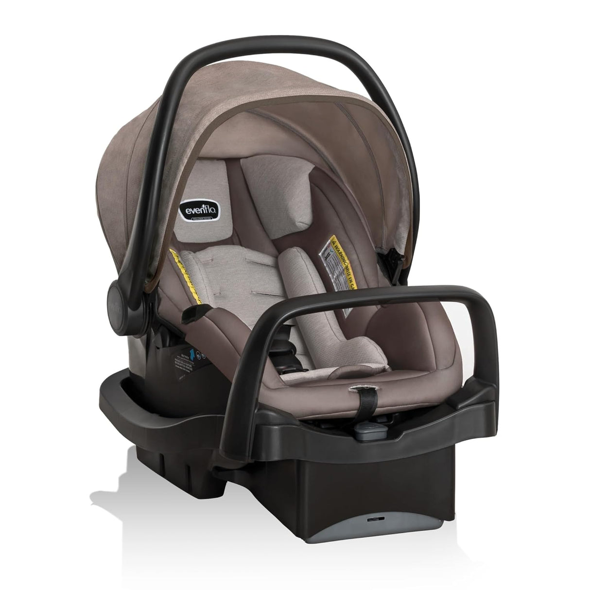 Evenflo Pivot Modular Travel System with LiteMax Preemie and Infant Car Seat (Desert Tan)
