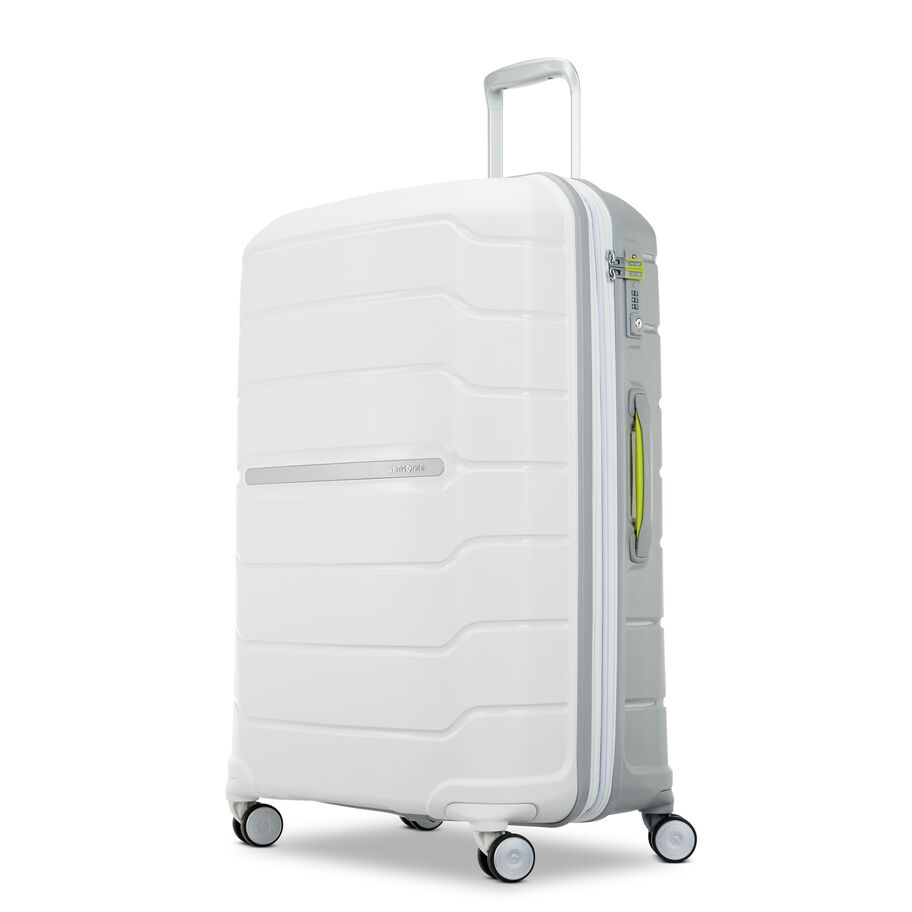 Samsonite Freeform Large Spinner , White Grey , 782574744_LrgSpin_Updated