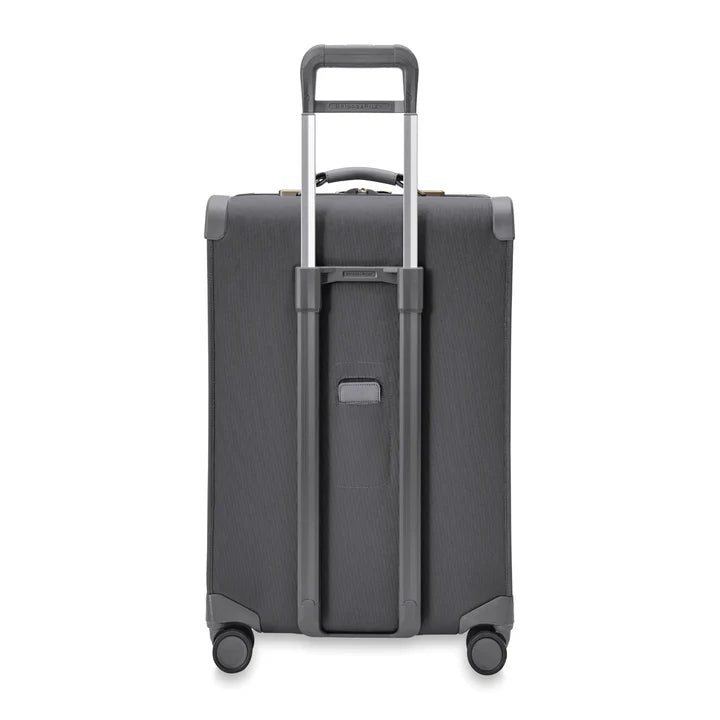 Briggs and Riley Baseline BLU126CXSP Medium Expandable Spinner Steel Gray