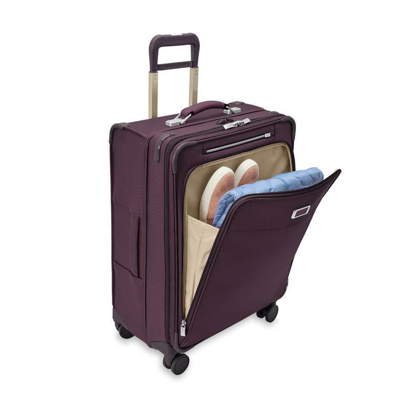 Briggs & Riley Baseline Limited Edition Medium Expandable Spinner - Plum , , BLU126CXSP-64fp3_1