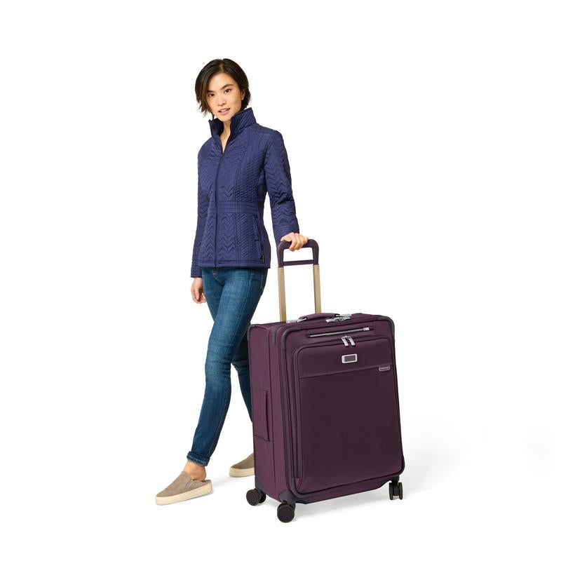 Briggs & Riley Baseline Limited Edition Medium Expandable Spinner - Plum , , BLU126CXSP-64m_1