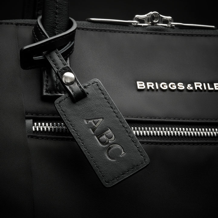 Briggs & Riley Rhapsody Essential Tote , , BRRhapsody_KeyFob_Monogram_onProduct_1_ce689dfc-bc96-4b70-8178-4bb37b7e67df