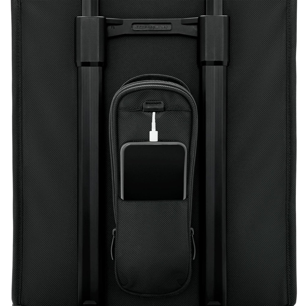 Briggs & Riley Baseline Essential 22" Carry-On Expandable Spinner , , Baseline_Power-Pocket_1