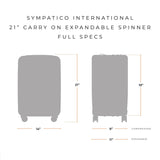 Briggs & Riley Sympatico International 21" Carry-On Expandable Spinner , , SU221CXSP-46
