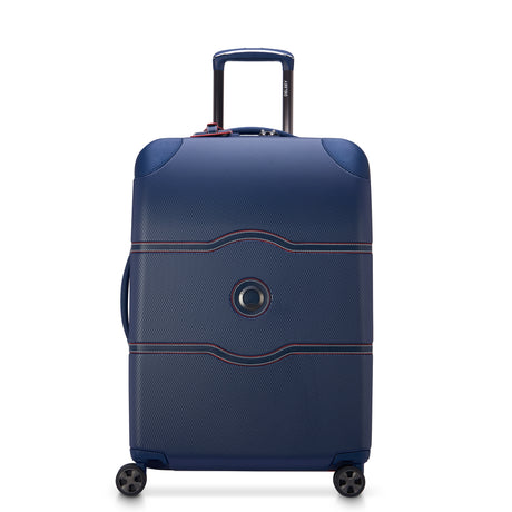Delsey Chatelet Air 2.0 Medium Checked Spinner , Navy Blue , delsey-chatelet-air-2.0-40167681002-01