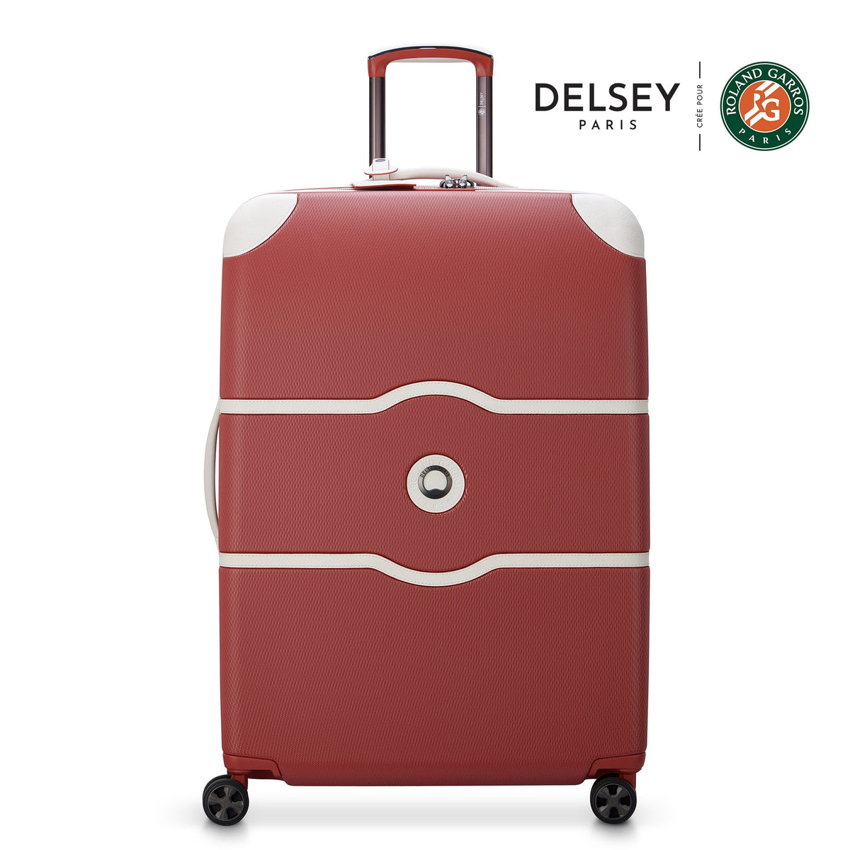 Valise Delsey Paris Chatelet Air 2.0 28" - Bagage Cabine Rigide Spinner - Neuf (couleur Angora)
