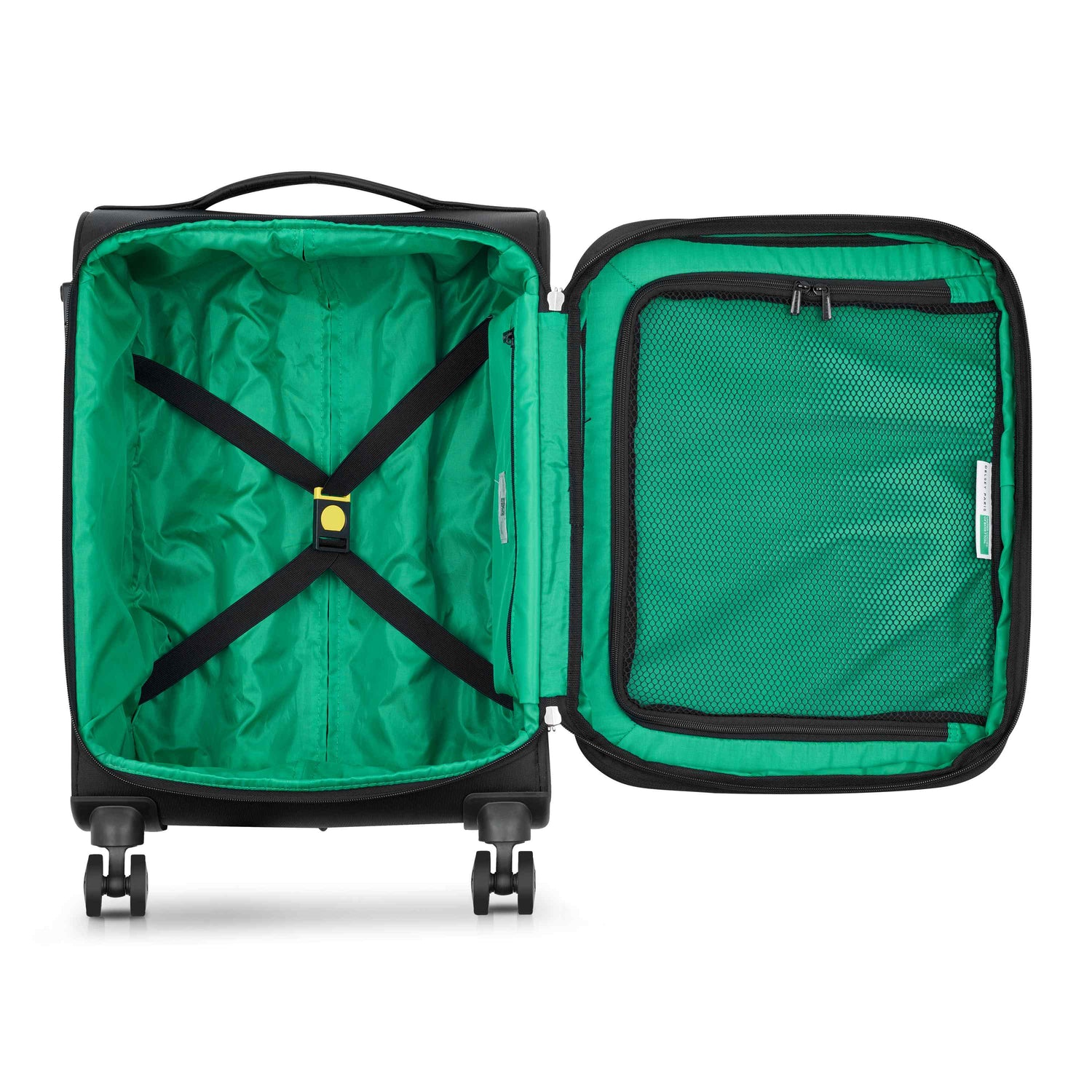 United Colors of Benetton x Delsey Color Block Carry-On Spinner