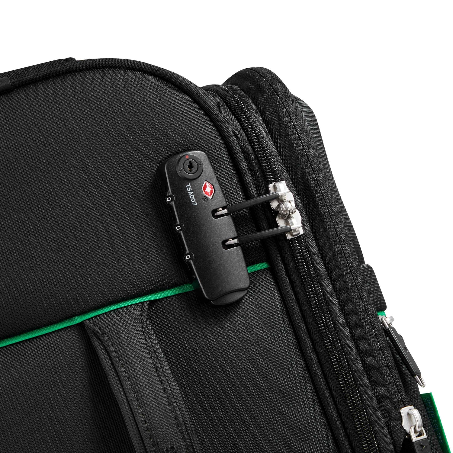 United Colors of Benetton x Delsey Color Block Carry-On Spinner