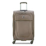 Delsey Helium DLX Medium Checked Expandable Spinner , Mocha , delsey-helium-dlx-40239782006-01
