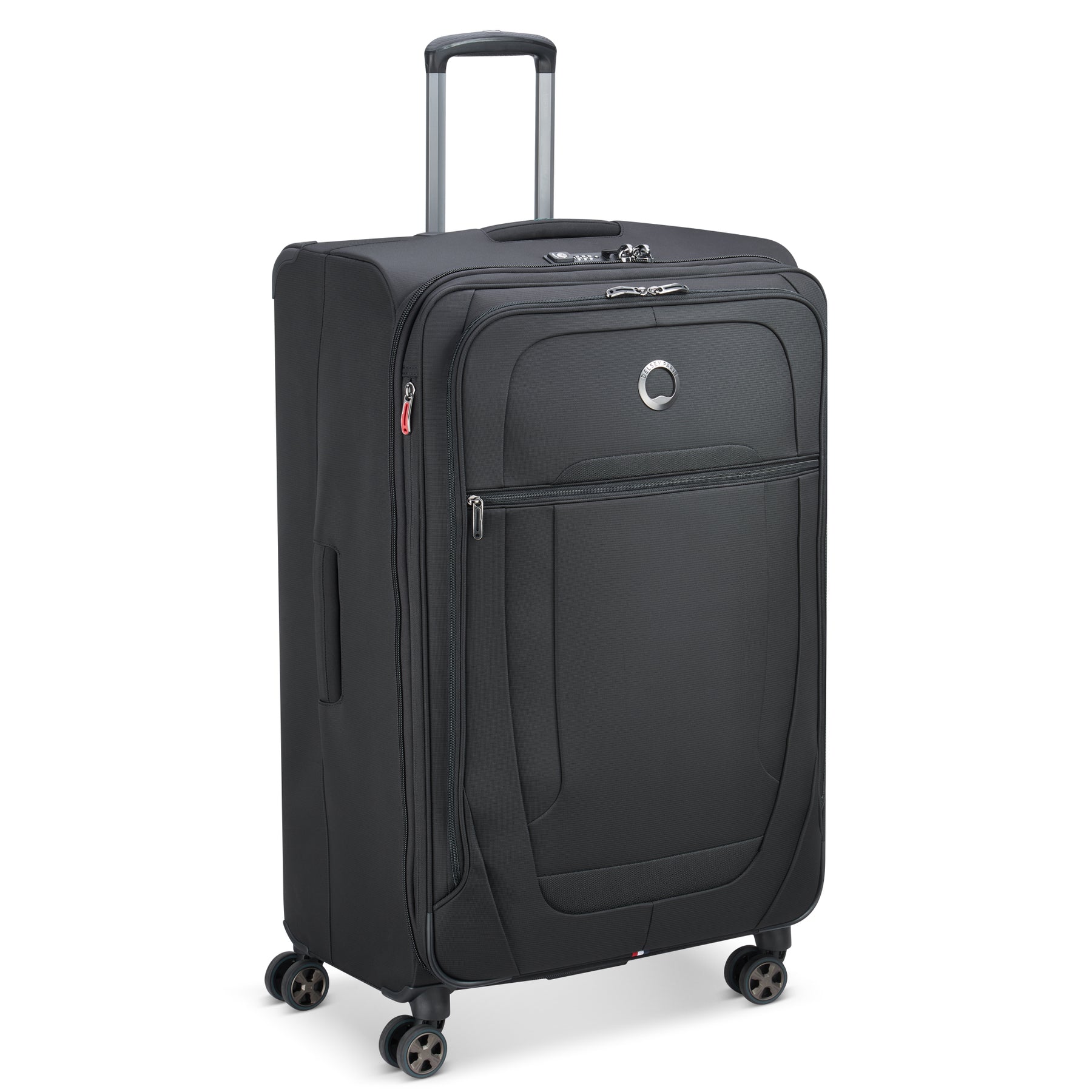 Delsey Helium DLX Large Checked Expandable Spinner – Deluxe Travel
