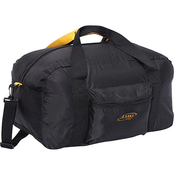 A. Saks 22" Carry On Folding Duffel with Pouch , , f-22_360x_330f43a7-585c-45a2-8694-44111ef9146e