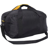 A. Saks 22" Carry On Folding Duffel with Pouch , , f-22c_360x_72709ae5-1ac6-44d0-8850-a82668f603e9