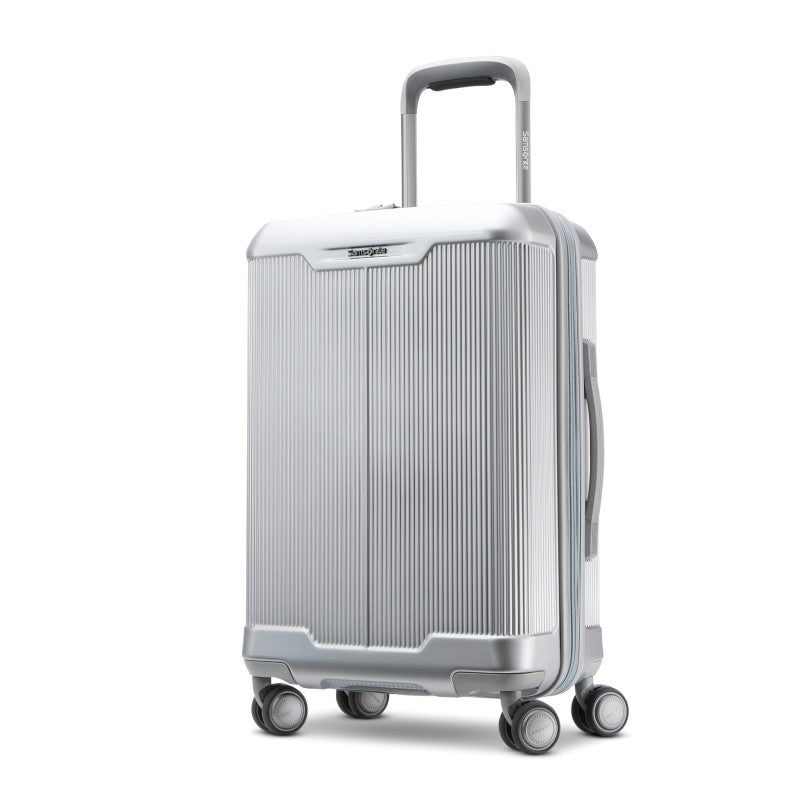 Samsonite Silhouette 17 Carry-on Hardside Spinner , Aluminum Silver , ta95pelxrdsiokyezjvi