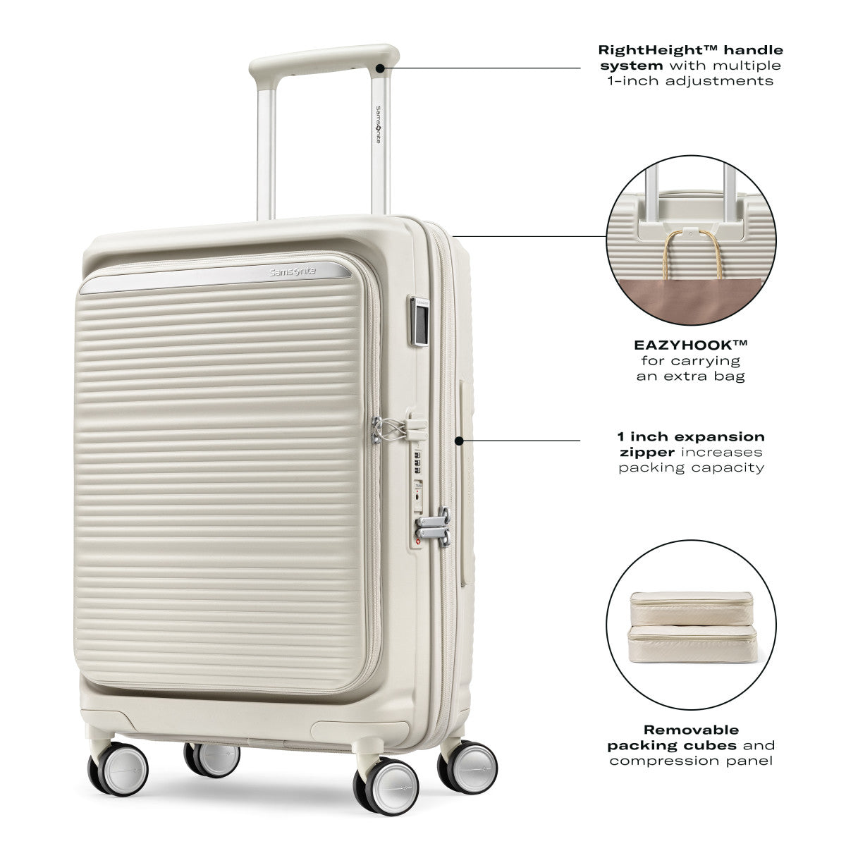 Samsonite Paralux Hardside Expandable Global Carry-On