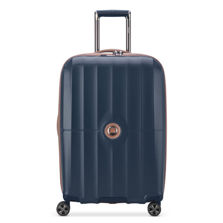 Delsey St Tropez Medium Checked Expandable Spinner , Navy , usa-st-tropez-40208782002-01_1800x1800_30972a69-8041-4164-8c48-2bbe4b245a5a