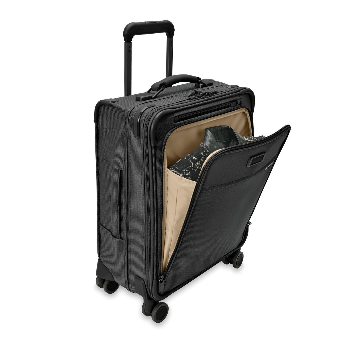 Briggs & Riley Baseline Global 21" Carry-On Expandable Spinner , , BLU121CXSPW-4fp2_1
